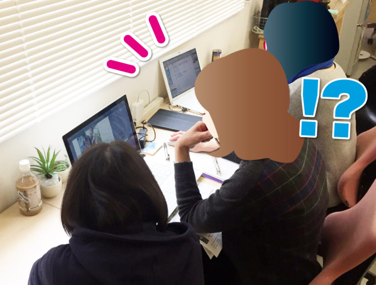 イラレ講座 授業風景